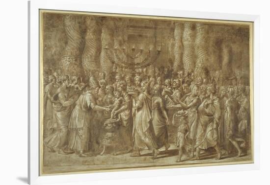 The Circumcision-Giulio Romano-Framed Giclee Print