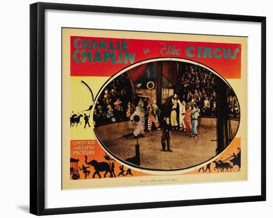 The Circus, 1919-null-Framed Art Print