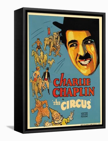 The Circus, 1928, Directed by Charles Chaplin-null-Framed Stretched Canvas