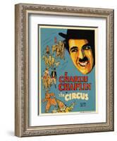 The Circus, 1928, Directed by Charles Chaplin-null-Framed Giclee Print