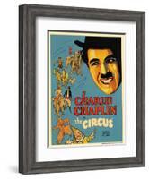 The Circus, 1928, Directed by Charles Chaplin-null-Framed Giclee Print