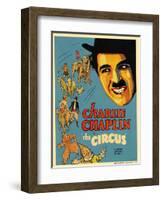 The Circus, 1928, Directed by Charles Chaplin-null-Framed Giclee Print