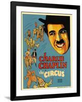 The Circus, 1928, Directed by Charles Chaplin-null-Framed Giclee Print