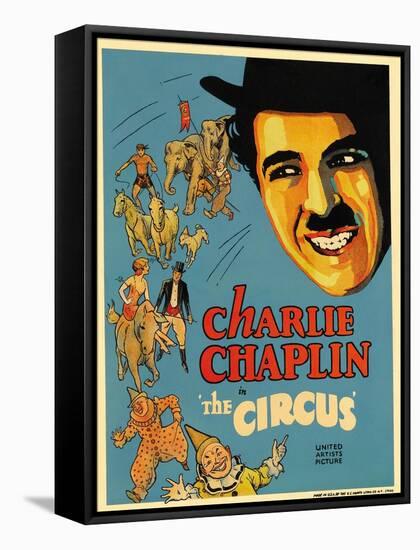 The Circus, 1928, Directed by Charles Chaplin-null-Framed Stretched Canvas