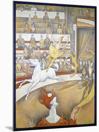 The Circus by Georges Seurat-Georges Seurat-Mounted Giclee Print