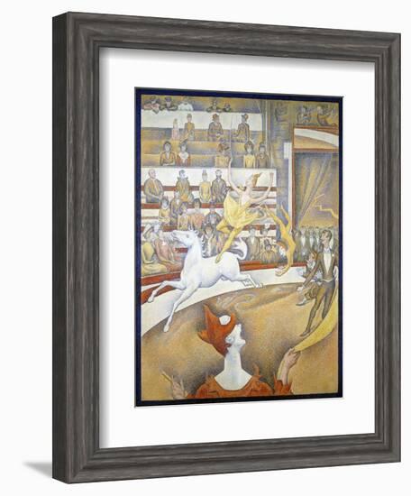 The Circus by Georges Seurat-Georges Seurat-Framed Giclee Print
