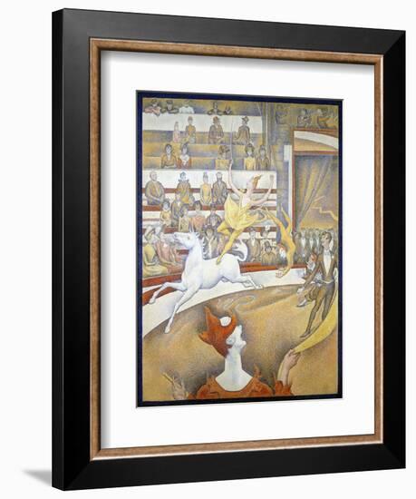 The Circus by Georges Seurat-Georges Seurat-Framed Giclee Print