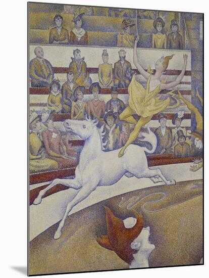 The Circus, c.1891-Georges Seurat-Mounted Giclee Print
