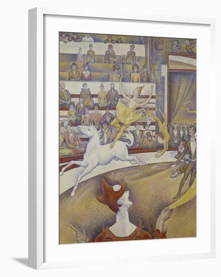 The Circus, c.1891-Georges Seurat-Framed Giclee Print