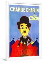 THE CIRCUS, Charlie Chaplin, 1928.-null-Framed Art Print