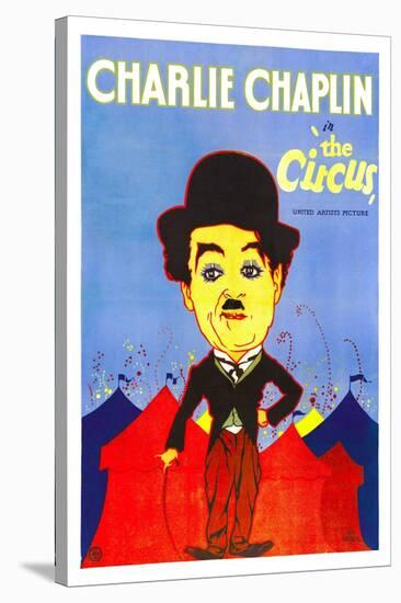 THE CIRCUS, Charlie Chaplin, 1928.-null-Stretched Canvas