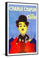 THE CIRCUS, Charlie Chaplin, 1928.-null-Framed Stretched Canvas