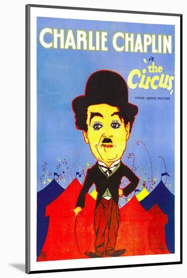 The Circus, Charlie Chaplin, 1928-null-Mounted Photo