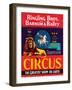 The Circus Comes to Town-The Vintage Collection-Framed Art Print