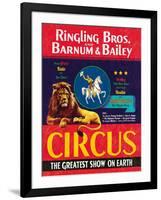 The Circus Comes to Town-The Vintage Collection-Framed Giclee Print