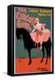 The Circus Girl, Trick Rider and Horse-null-Framed Stretched Canvas