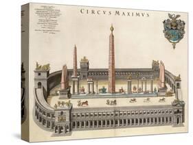 The Circus Maximus (From the Atlas Van Loo)-Joan Blaeu-Stretched Canvas