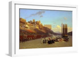 The Circus Maximus-Jean-Léon Gerôme-Framed Giclee Print