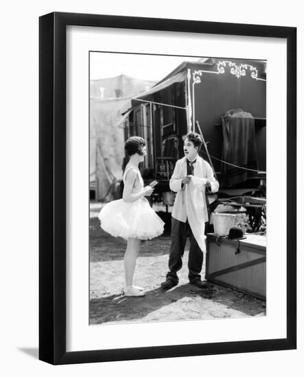 The Circus, Merna Kennedy, Charlie Chaplin, 1928-null-Framed Photo