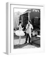 The Circus, Merna Kennedy, Charlie Chaplin, 1928-null-Framed Photo