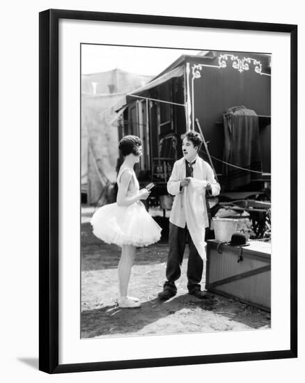 The Circus, Merna Kennedy, Charlie Chaplin, 1928-null-Framed Photo