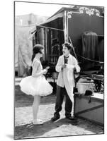 The Circus, Merna Kennedy, Charlie Chaplin, 1928-null-Mounted Photo