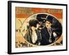 THE CIRCUS, Merna Kennedy, Charlie Chaplin, poster art,  1928-null-Framed Art Print