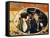 THE CIRCUS, Merna Kennedy, Charlie Chaplin, poster art,  1928-null-Framed Stretched Canvas