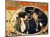 THE CIRCUS, Merna Kennedy, Charlie Chaplin, poster art,  1928-null-Mounted Art Print