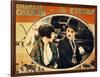 THE CIRCUS, Merna Kennedy, Charlie Chaplin, poster art,  1928-null-Framed Art Print