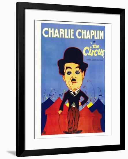 The Circus Movie, Charlie Chaplin-null-Framed Poster