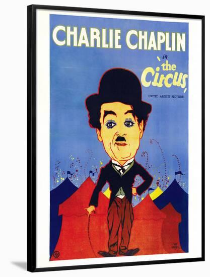 The Circus Movie, Charlie Chaplin-null-Framed Poster