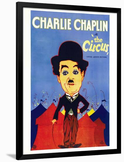 The Circus Movie, Charlie Chaplin-null-Framed Poster