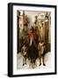 The Circus (Oil on Canvas)-Pierre Marie Beyle-Framed Giclee Print