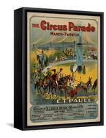 The Circus Parade March-Twostep, Sam DeVincent Collection, National Museum of American History-null-Framed Stretched Canvas