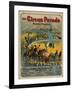 The Circus Parade March-Twostep, Sam DeVincent Collection, National Museum of American History-null-Framed Art Print