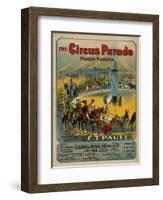 The Circus Parade March-Twostep, Sam DeVincent Collection, National Museum of American History-null-Framed Art Print