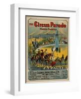 The Circus Parade March-Twostep, Sam DeVincent Collection, National Museum of American History-null-Framed Art Print