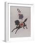The Circus Pony and the Acrobat-Susie Jenkin Pearce-Framed Photo