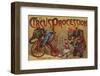 The Circus Procession, 1888-null-Framed Art Print