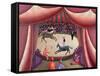 The Circus Ring-Jerzy Marek-Framed Stretched Canvas