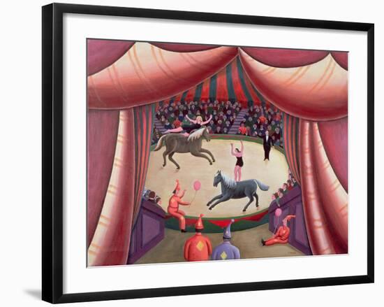 The Circus Ring-Jerzy Marek-Framed Giclee Print