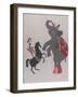 The Circus; the Elephant, Pony and the Acrobat-Susie Jenkin Pearce-Framed Photo