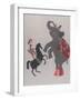 The Circus; the Elephant, Pony and the Acrobat-Susie Jenkin Pearce-Framed Photo