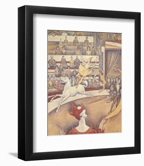 The Circus-Georges Seurat-Framed Art Print