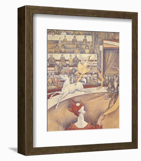 The Circus-Georges Seurat-Framed Art Print