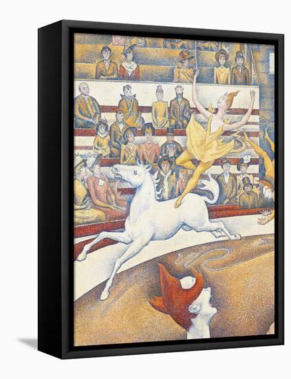 The Circus-Georges Seurat-Framed Stretched Canvas