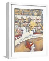 The Circus-Georges Seurat-Framed Giclee Print