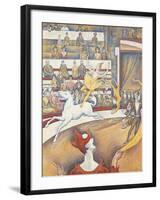 The Circus-Georges Seurat-Framed Giclee Print