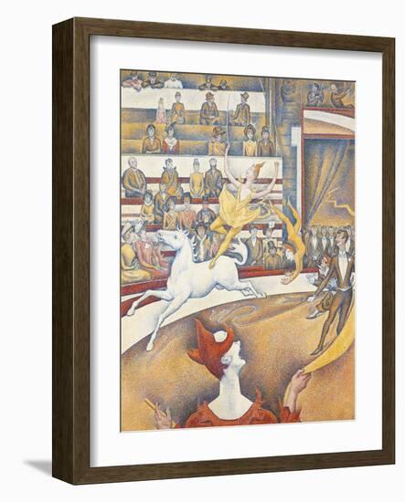 The Circus-Georges Seurat-Framed Giclee Print